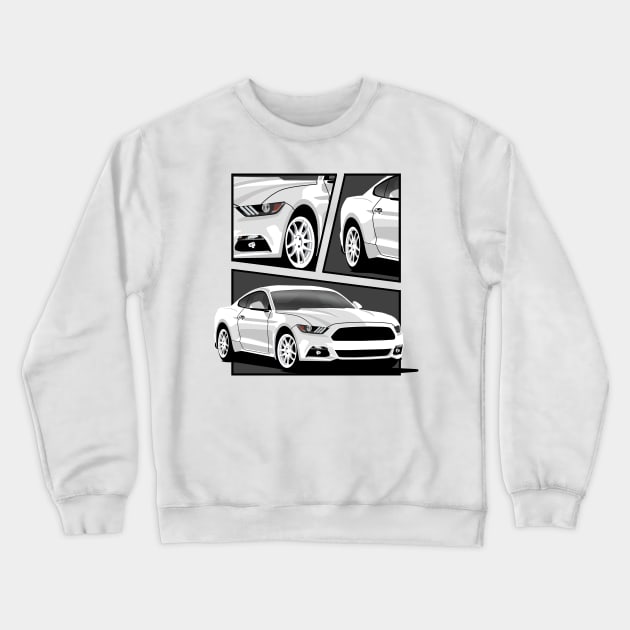 Mustang gt500 Crewneck Sweatshirt by Rebellion Store